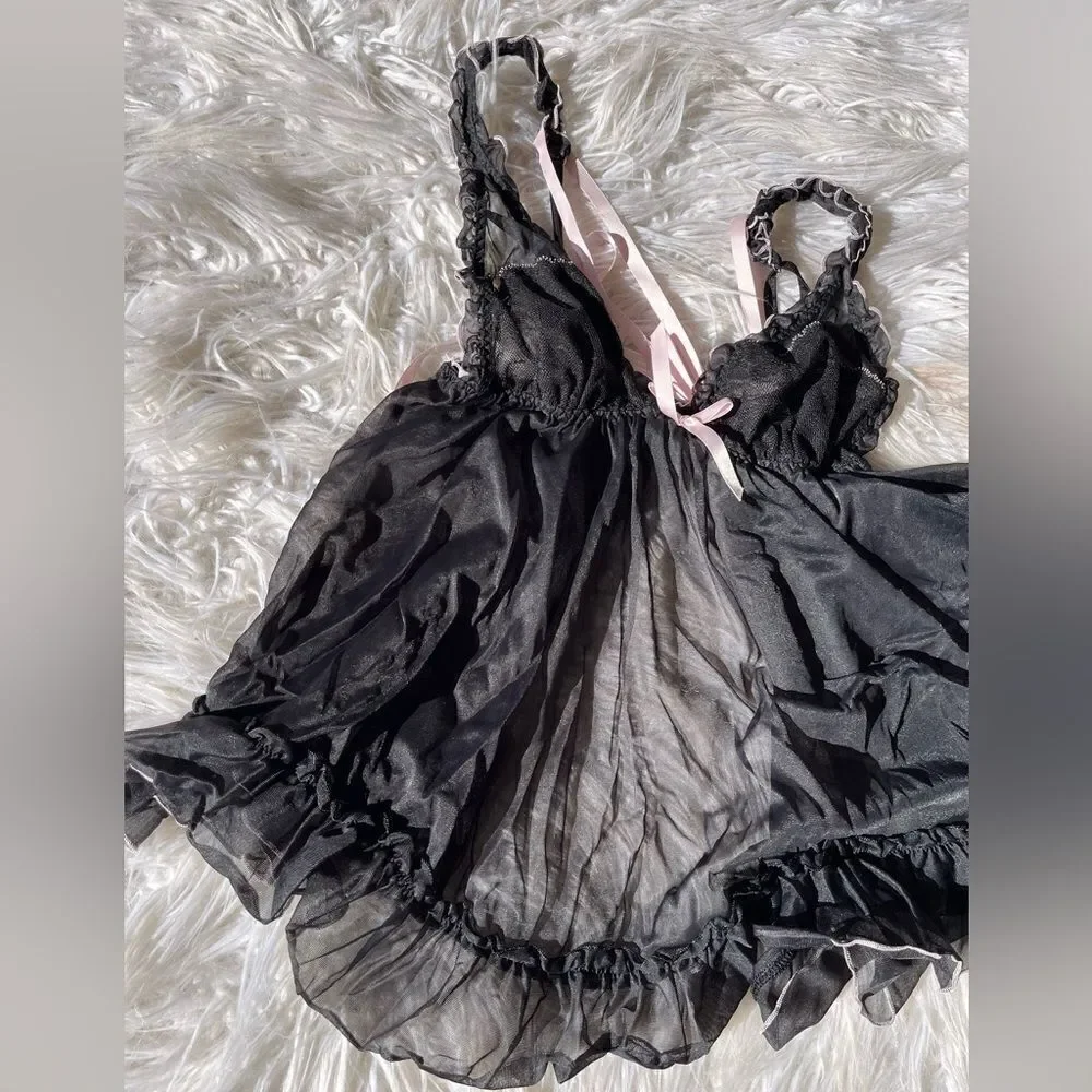 Victorias Secret 💫very sexy black teddy 💫medium